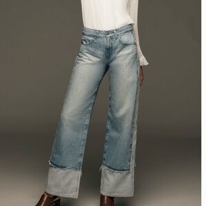 AG Adriano Goldschmied Light Blue Flare Jeans